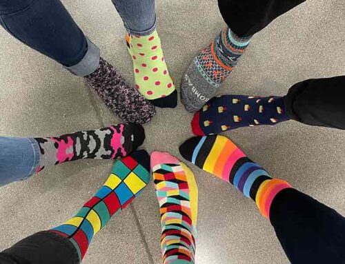 Colorful Sock Day